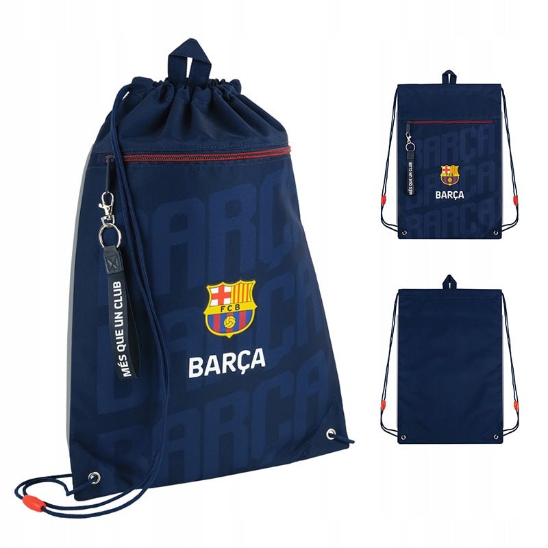 Worek na buty szkolny dla chłopca FC Barcelona Kite