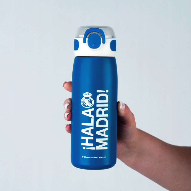 Termoska so slamkou Kite Real Madrid 600 ml