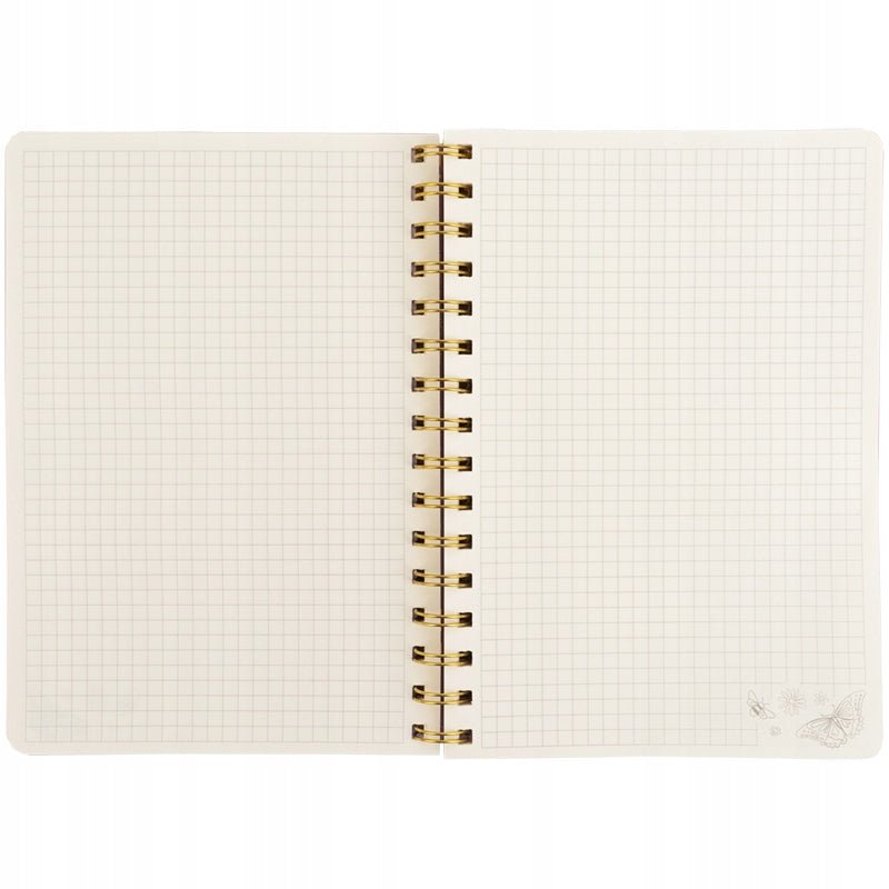 biały papier 80 g/m² w kratkę ułatwiający estetyczne notowanie