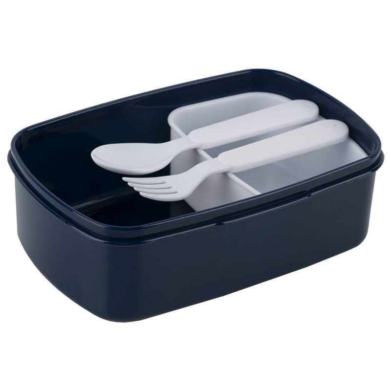 Lunchbox Śniadaniówka ze Sztućcami 750 ml FC Barcelona Kite