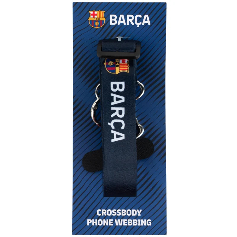Licencjonowany pasek do telefonu Kite FC Barcelona w firmowym opakowaniu