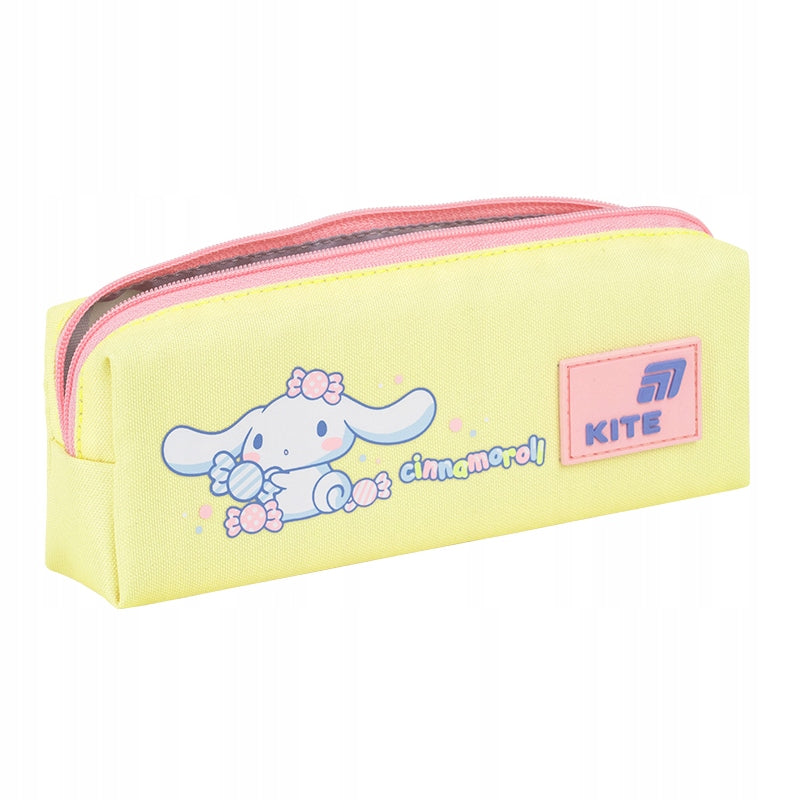 Wnętrze organizera Cinnamoroll — pojemne i praktyczne piórniki dla dzieci.