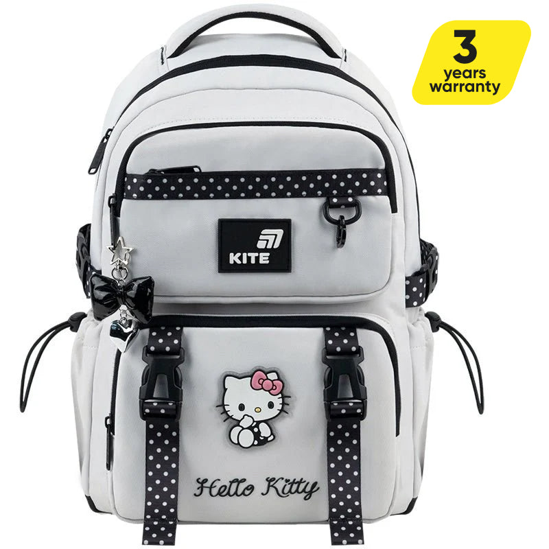 Batoh školský Kite Hello Kitty ortopedický pre dievčatá do školy s príveskom
