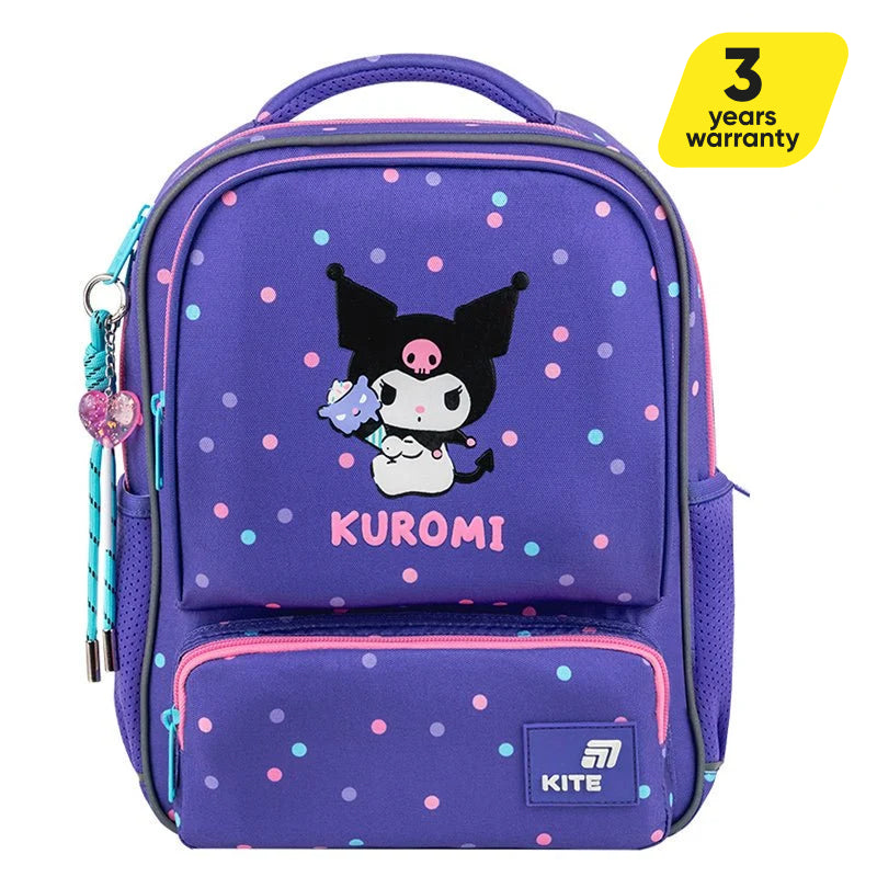 Batoh predškolský lahký a priestranný Kuromi pre deti 4–7 rokov