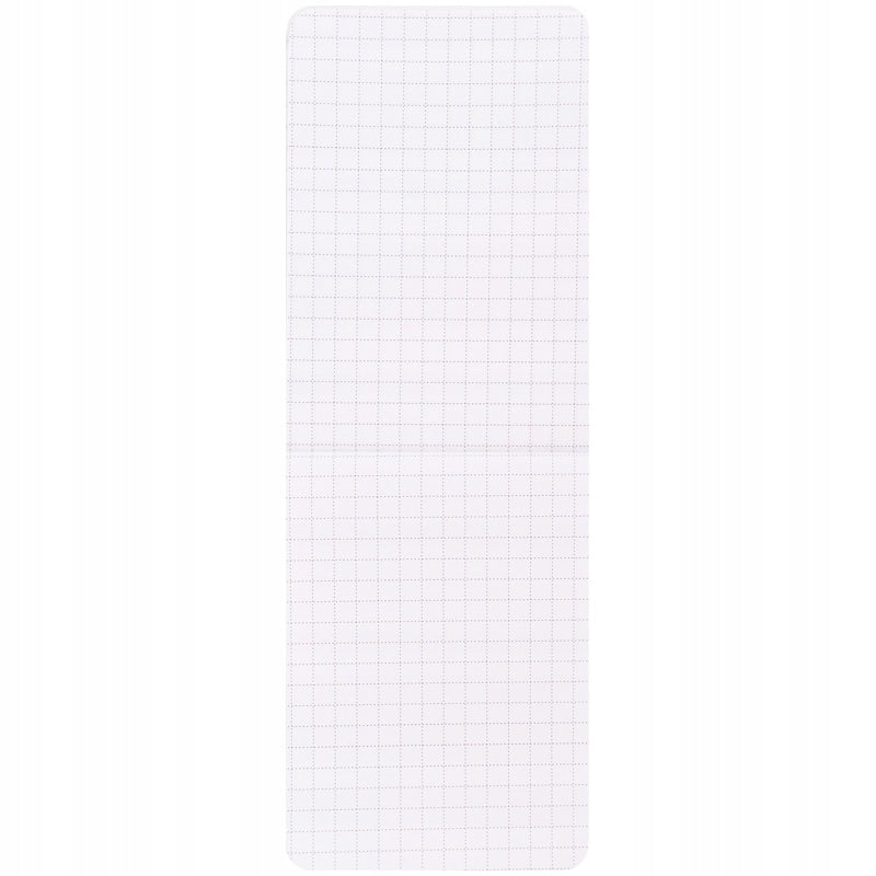 Notes w kratkę Kite – zbliżenie na białe kartki do notowania i rysowania.