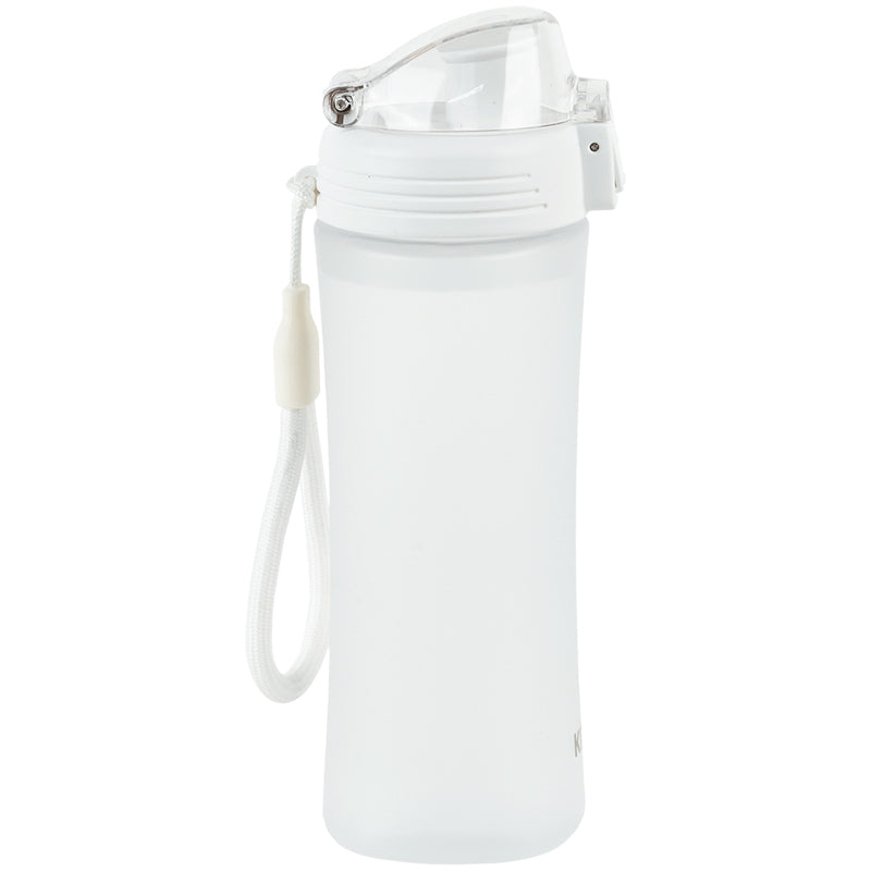Praktyczny organizer szkolny dla dzieci w formie tritanowego bidonu o pojemności 500 ml.