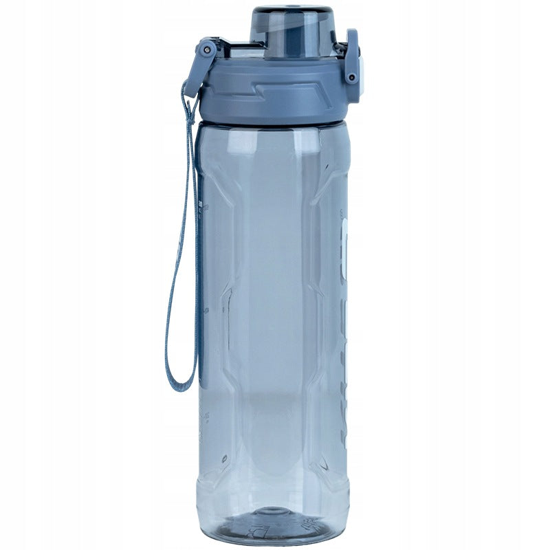 Przezroczysty lekki niebieski Tritan BPA Free odporny na uderzenia w bidonie Kite