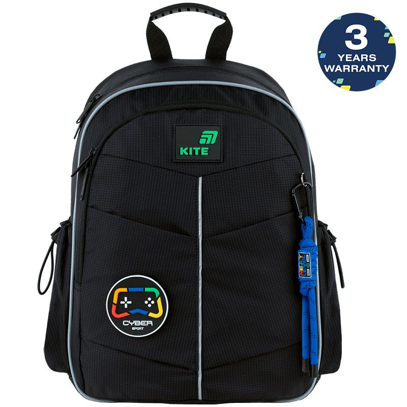 Batoh školský ortopedický Kite pre chlapca 6-8 rokov s nášivkou na suchý zips