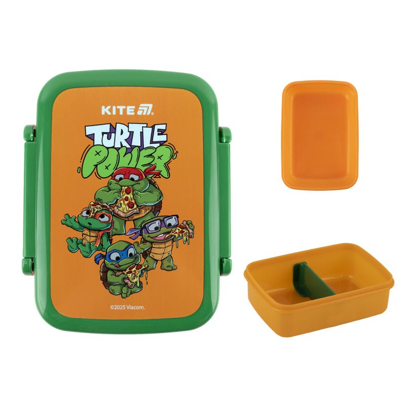 Śniadaniówka z przegródkami do szkoły 420ml Ninja Turtles Kite