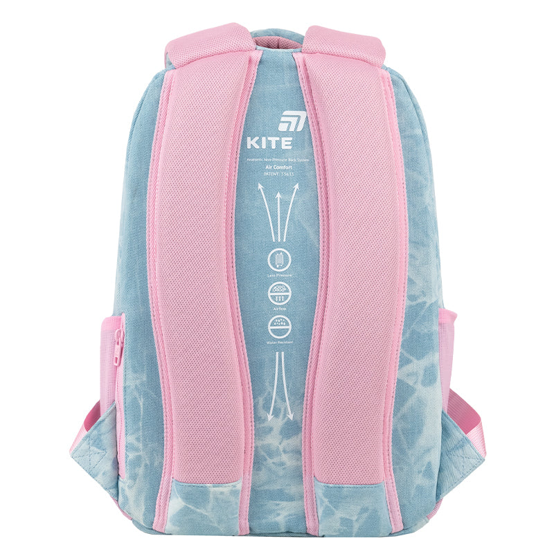 ortopedyczne plecy Air Comfort z miękkimi poduszkami w plecaku Kite