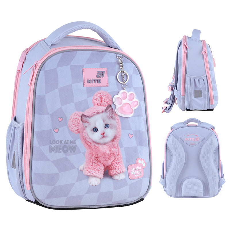 Tornister szkolny ortopedyczny Studio Pets Kite – komplet ujęć produktu