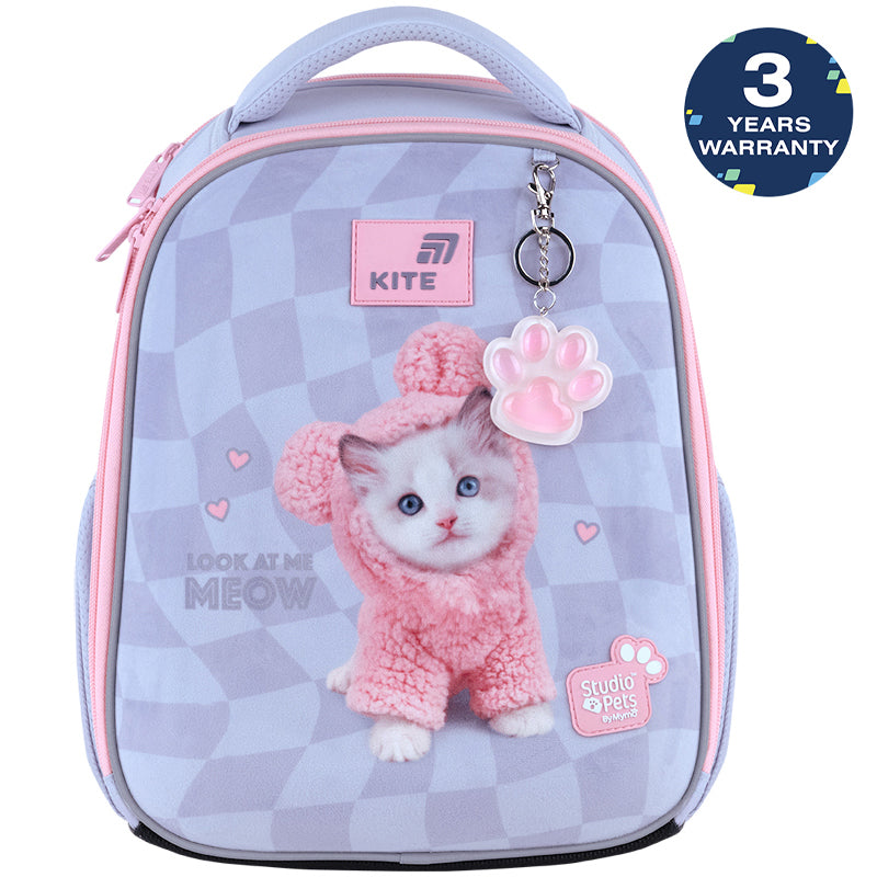 Školská aktovka ortopedická pre prváčku Studio Pets Kite