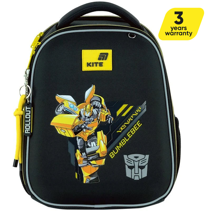Školská aktovka ortopedická pre chlapcov 6 rokov Transformers Kite