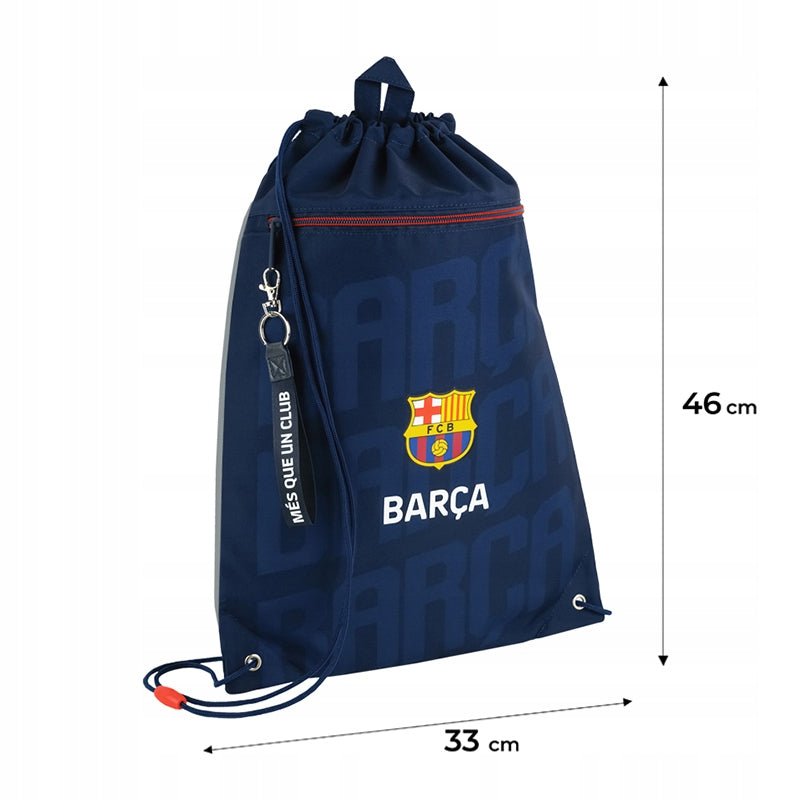 Worek na buty szkolny dla chłopca FC Barcelona Kite