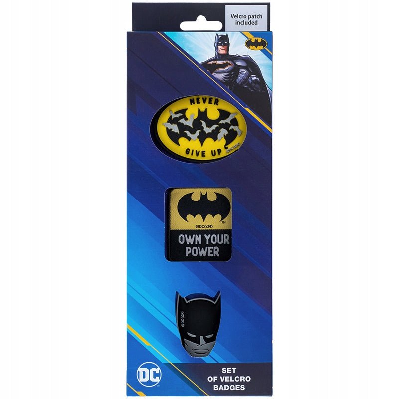 Naszywki na rzep emblemat 3 szt DC Batman KITE