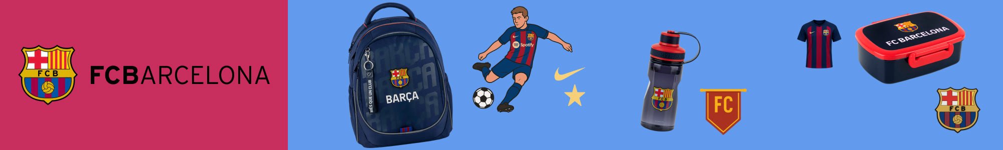 Kolekcja FC Barcelona Kite:plecaki, piórniki i worki. Sportowy styl, trwałość i funkcjonalność dla młodych fanów piłki nożnej