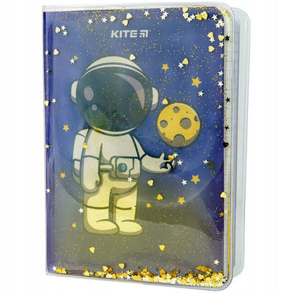 Notatnik A6 w silikonowej okładce 80 kartek Spaceman