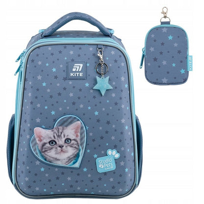 Tornister Kite SP25-531M z regulowaną ortopedyczną ramą i designem Studio Pets