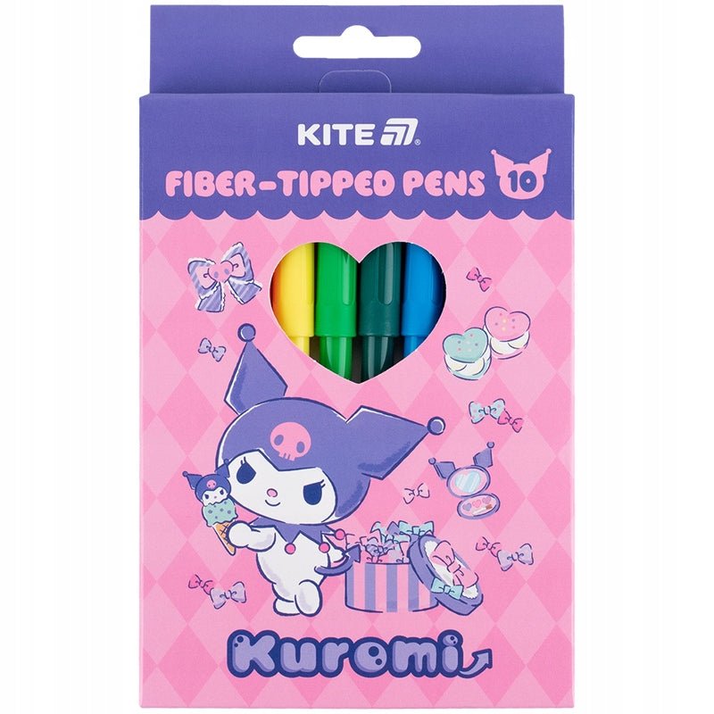 Zestaw flamastrów Kite Kuromi do rysowania dla dzieci