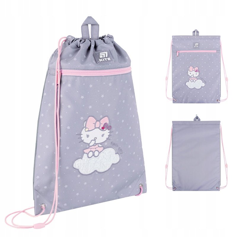 Worek na buty szkolny dla dziewczynki Hello Kitty Kite