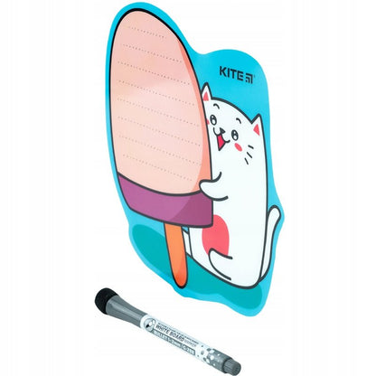 Tablica Kite K22-474-1 magnetyczna z markerem, zestaw do rysowania dla dzieci