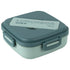 Lunchbox ze sztuccami na 3 komory 1100ml zielony