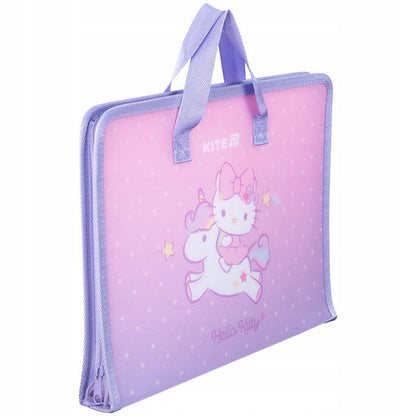 Teczka szkolna z rączką gruba A4 XL Hello Kitty