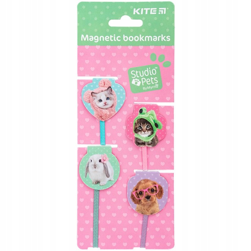Zakładki z taśmą zestaw 4 szt Studio Pets Kite