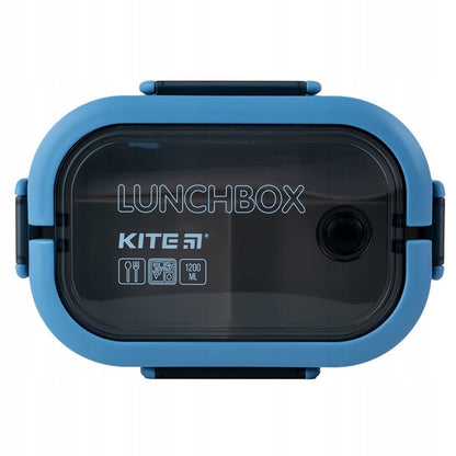 Lunchbox z przegrodkami i ze sztuccami 1200ml 