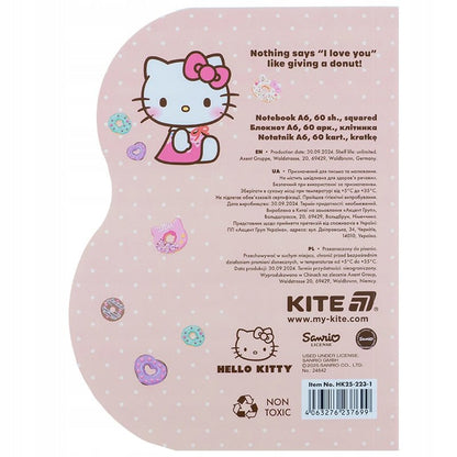 Notes pamiętnik A6 różowy Hello Kitty Kite