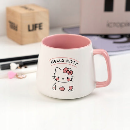 Kubek ceramiczny biały Hello Kitty
