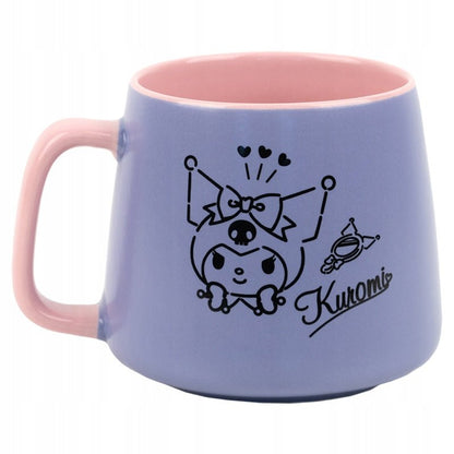 Kubek ceramiczny Kuromi 350 ml Kite liliowy