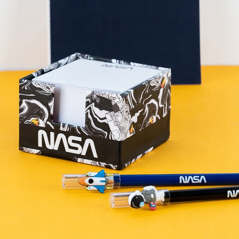 Kostka  bloczek na notatki Nasa