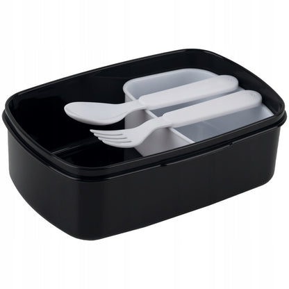 Lunchbox Real Madrid Kitę dla chłopców ze sztućcami BPA free