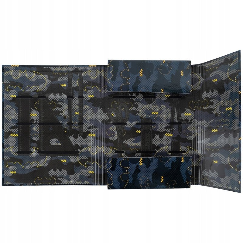 Teczka z gumką A4 czarna dla chłopca DC Batman
