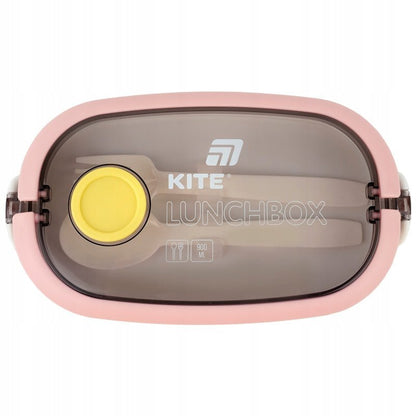 Zestaw lunchowy Kite z naczyniami i rączką do wygodnego przenoszenia