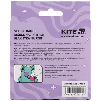 Naszywki na rzep emblemat plakietka tęcza Kite