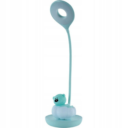 Zielona lampa biurkowa 