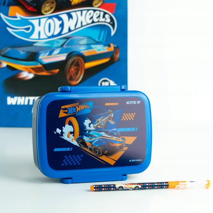 Śniadaniówka z przegródkami do szkoły 420ml Hot Wheels