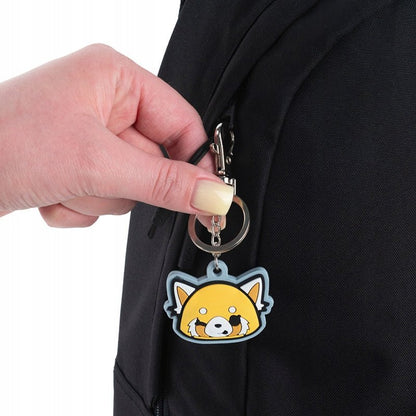 Breloczek do plecaka z postacią z anime Aggretsuko.