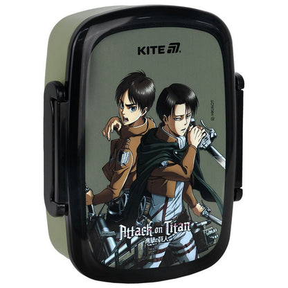 Lunchbox Śniadaniówka ze Sztućcami 750 ml Attack on Titan Kite
