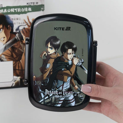 Lunchbox Śniadaniówka ze Sztućcami 750 ml Attack on Titan Kite
