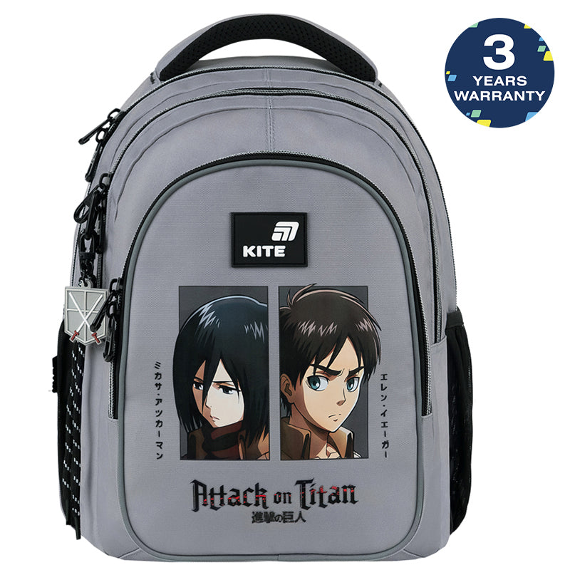 Batoh školský mládežnícky Kite Attack on Titan ortopedický pre chlapcov 9-12 rokov