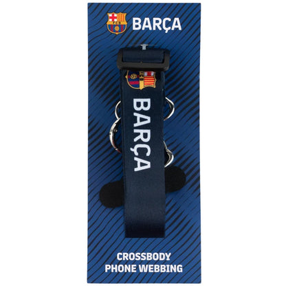 Licencjonowany pasek do telefonu Kite FC Barcelona w firmowym opakowaniu