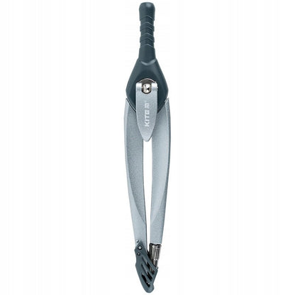 Precyzyjny cyrkiel 130 mm do zadań kreślarskich, zamknięty w przezroczystym etui