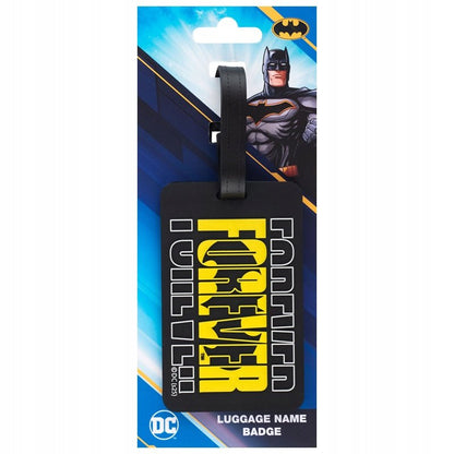 Etykieta bagażowa Batman Kite – identyfikator na plecak dla chłopców