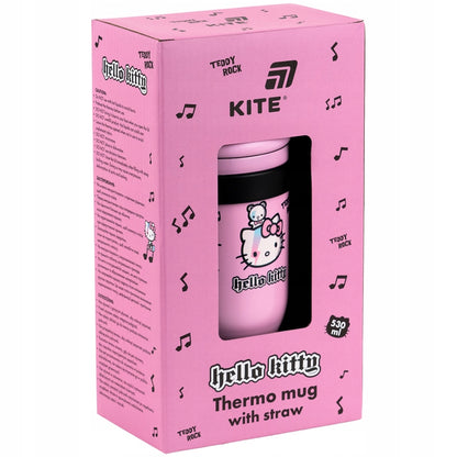 Modny kubek Hello Kitty w estetycznym pudełku Kite, gotowy na prezent dla fanki serii.