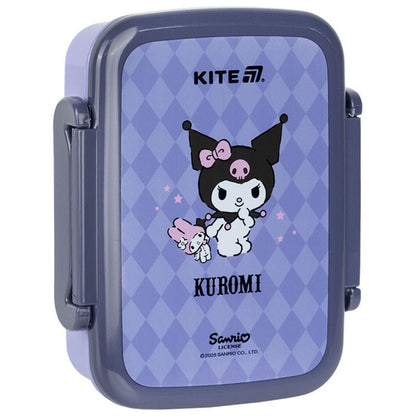 Śniadaniówka z przegródkami do szkoły 420ml Kuromi Kite