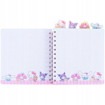 Notes Kite Hello Kitty HK26-278 z 80 kartkami w kratkę.