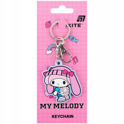 Tłoczona powierzchnia PVC breloka My Melody.
